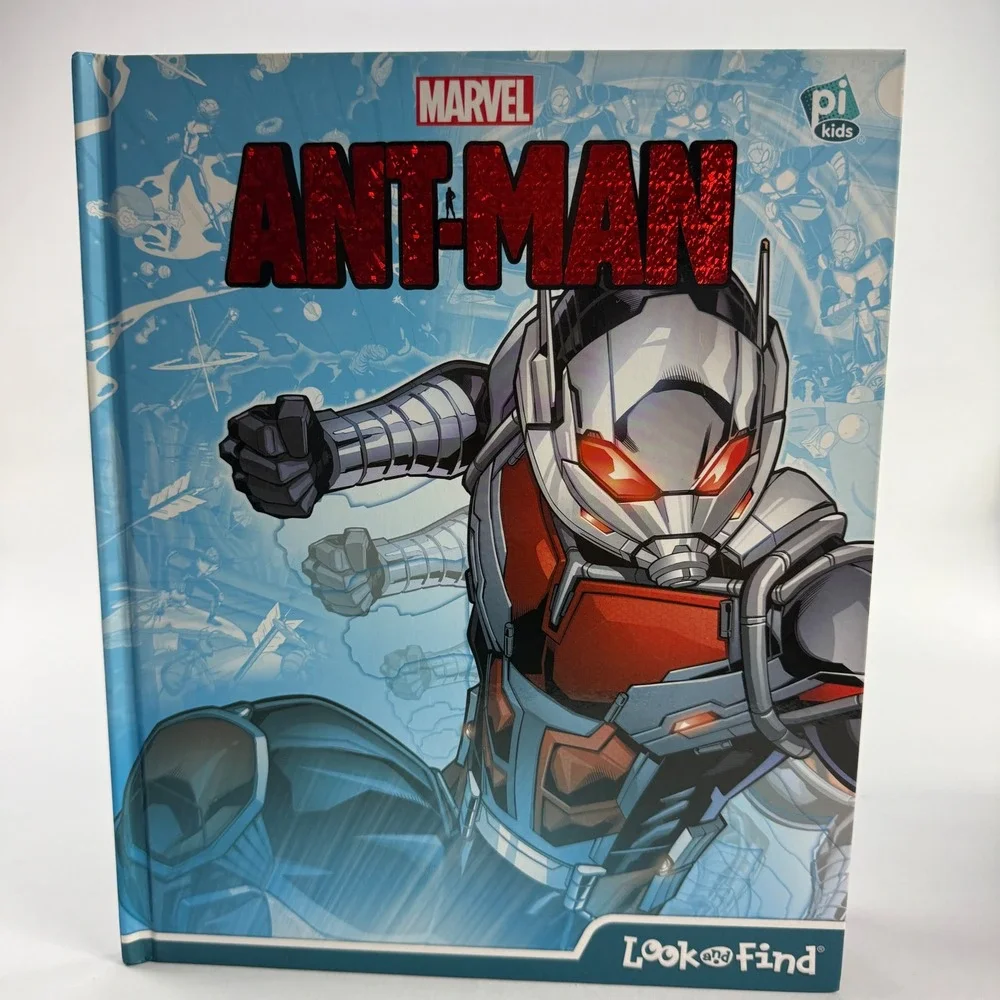 Marvel Ant-Man Look and Find Hardcover‎ Kids Activity Book 2018 pi kids MCU